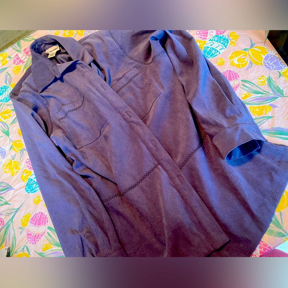 Lightweight blueish lady jacket